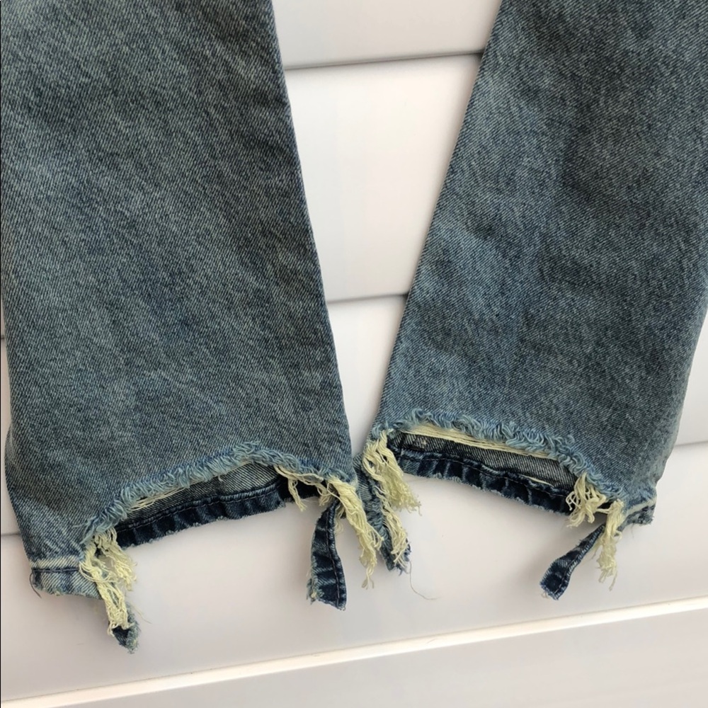 NWT Urban Outfitters Blue Straight Leg Jeans - Picture 6 of 16
